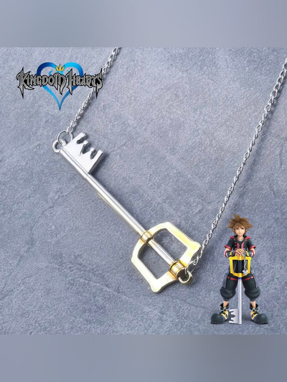 Kingdom Hearts Keyblade Necklace